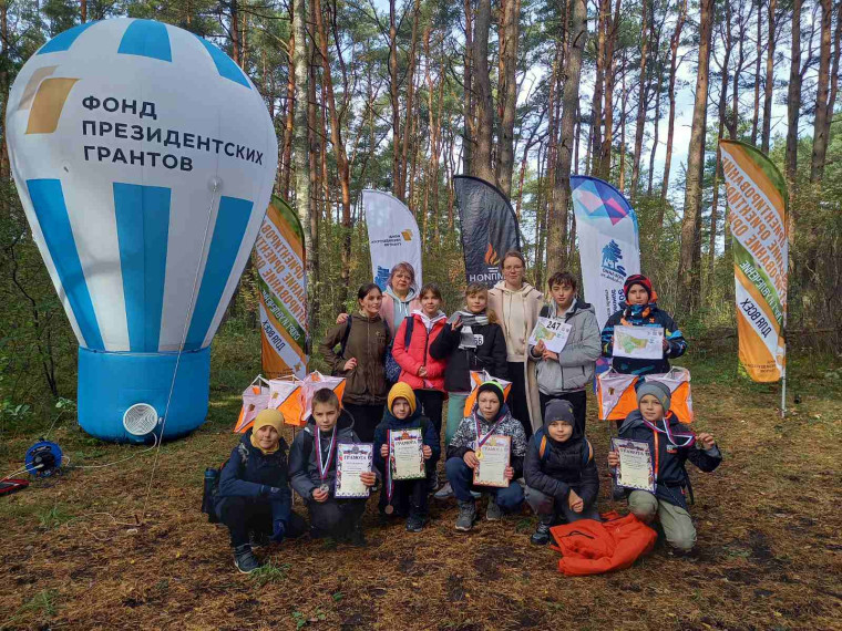 Соревнования по спортивному ориентированию.